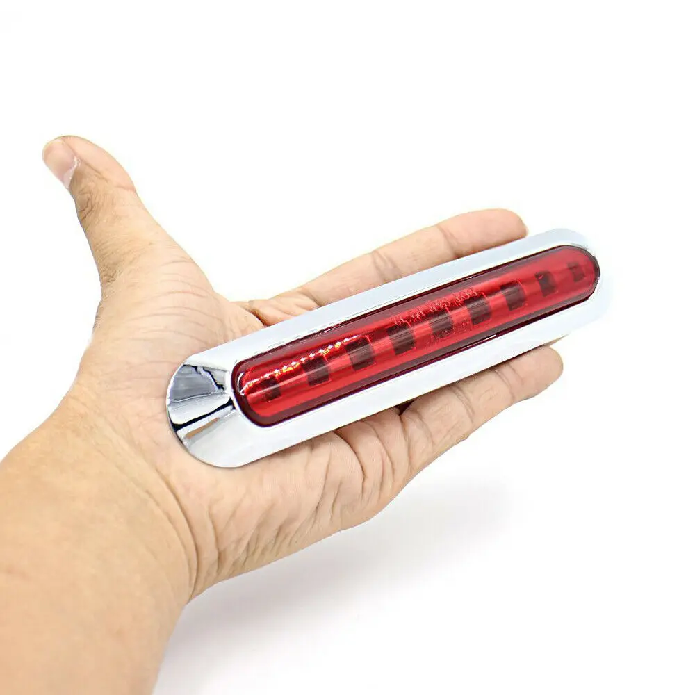 10X Side Marker Lights Red 9 LED Clearance Light Trailer 12V/24V ABS 6.69x1.42x0.67 inch
10X Side Marker Lights Red 9 LED Clearance Light Trailer 12V/24V ABS 6.69x1.42x0.67 inch