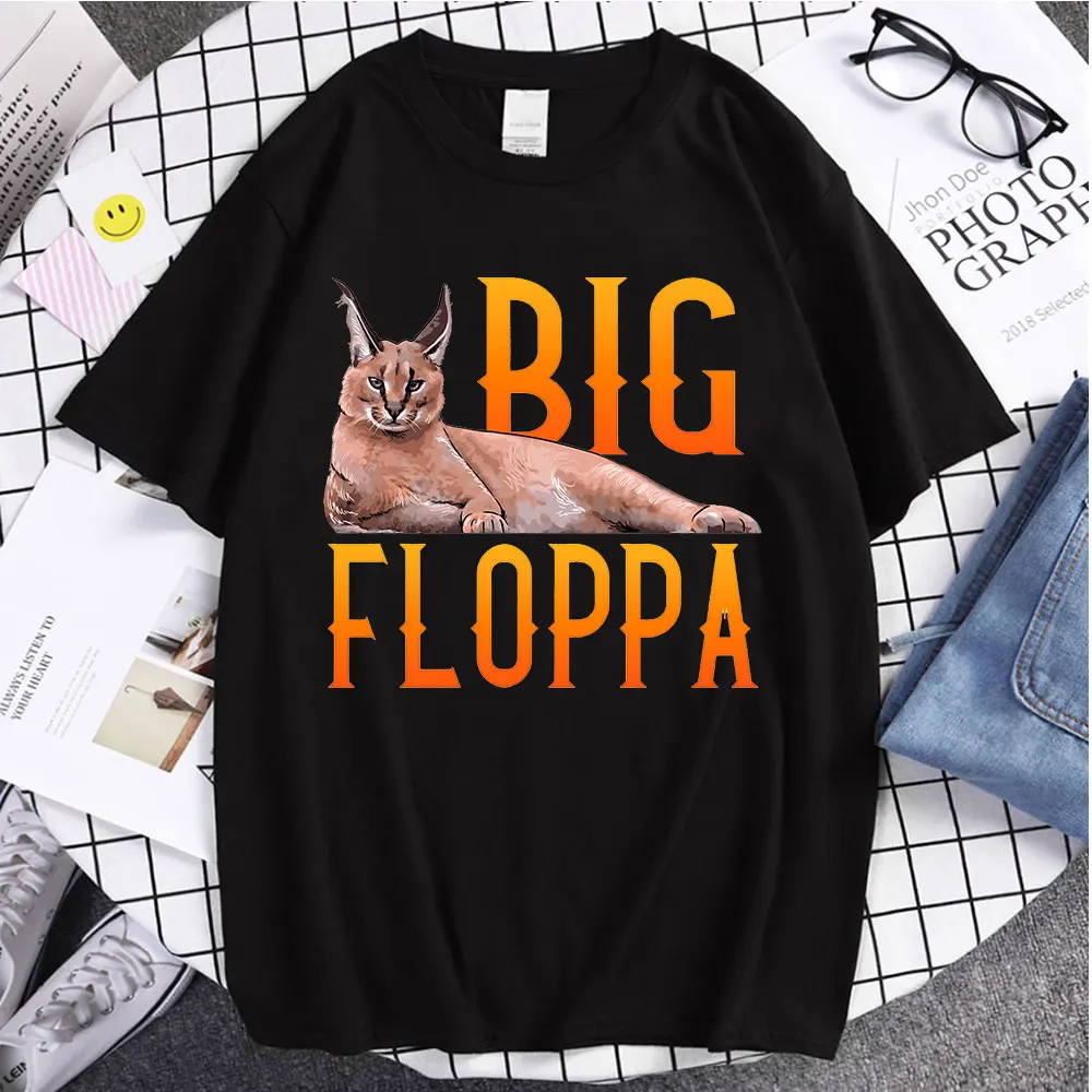 2021 модные футболки с большим мемом Floppa, Милый хлопковый топ с принтом кота Каракала, популярные Стильные футболки, летняя футболка Ulzzang для п...
2021 модные футболки с большим мемом Floppa, Милый хлопковый топ с принтом кота Каракала, популярные Стильные футболки, летняя футболка Ulzzang для п...