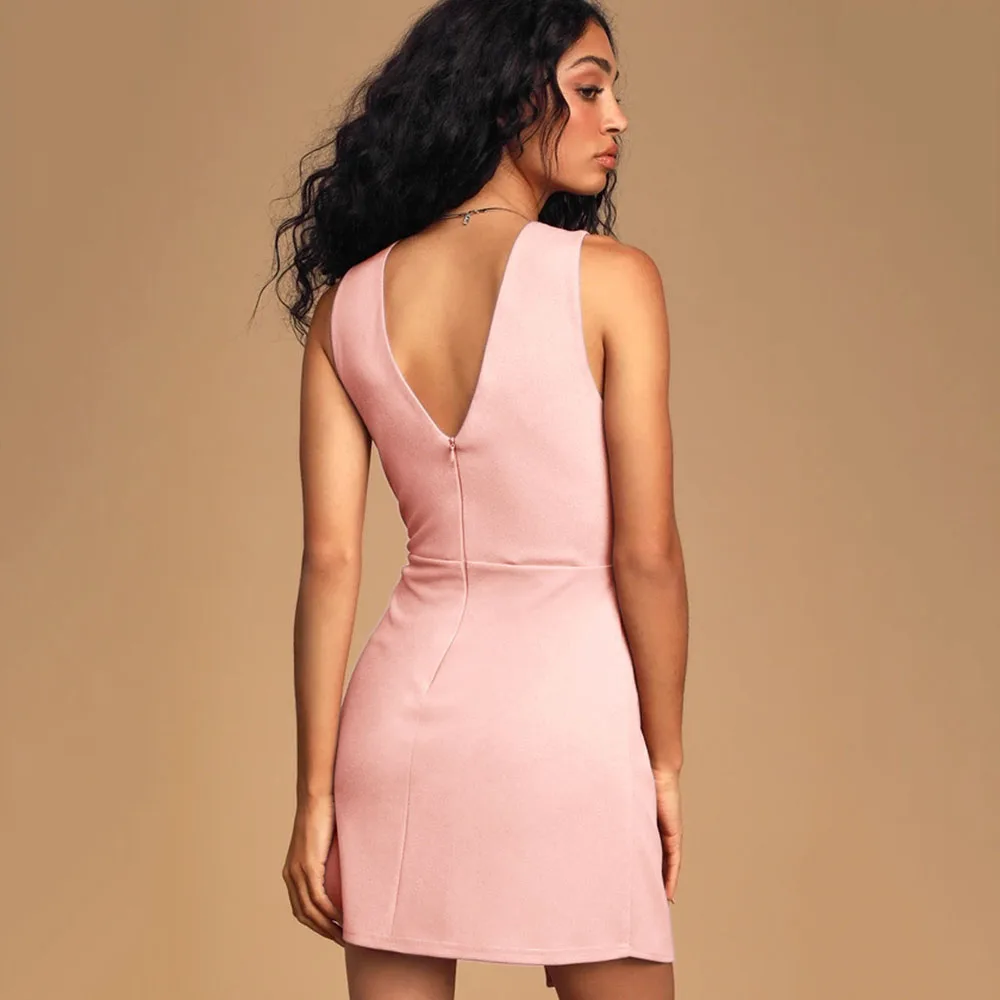 Summer Women's Dresses Sexy Deep V Neck Casual Fashion Pleated Zipper Irregular Waist Dress 2021 Elegant Ladies Party Mini Skirt
Summer Women's Dresses Sexy Deep V Neck Casual Fashion Pleated Zipper Irregular Waist Dress 2021 Elegant Ladies Party Mini Skirt