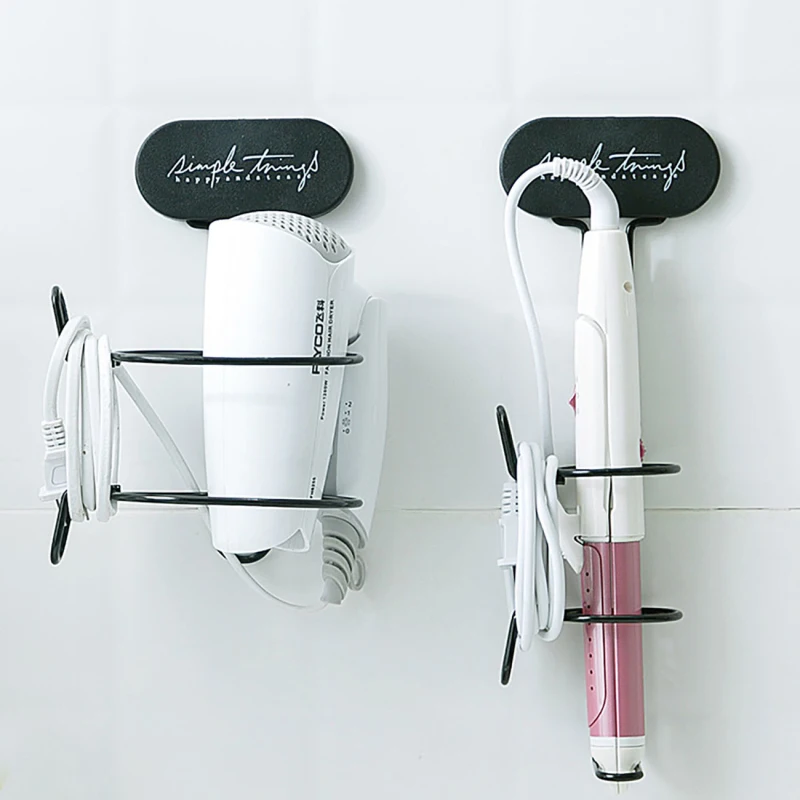 Curling Iron Wall-Mount Hair Dryer Holder Hair Straightener Rack Metal Simple Blow Dryer Storage Bathroom Hair Dryer Shelf
Curling Iron Wall-Mount Hair Dryer Holder Hair Straightener Rack Metal Simple Blow Dryer Storage Bathroom Hair Dryer Shelf