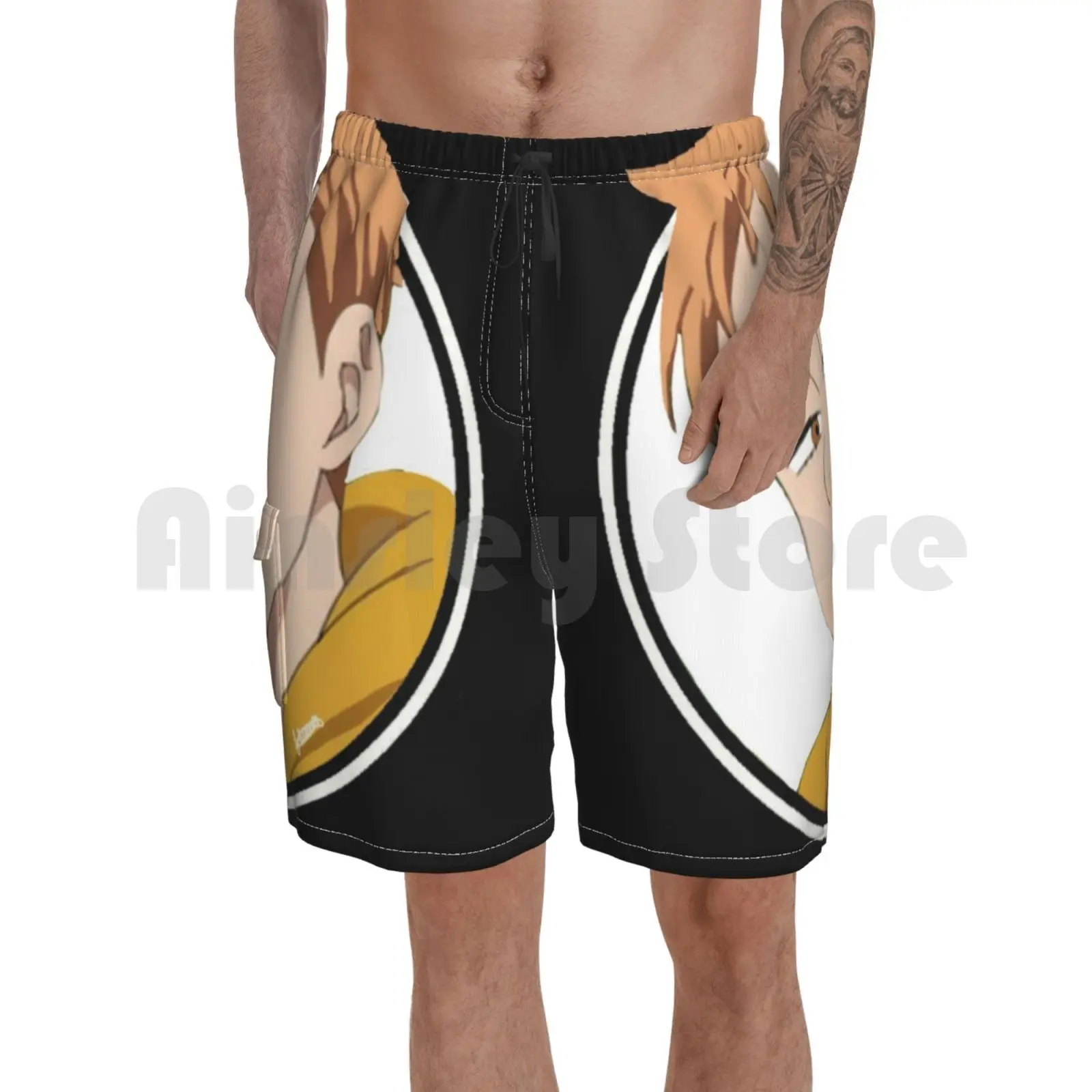 Seven Deadly Sins-King ( Sin Of Sloth ) Beach Shorts Men Beach Pants Swim Trunks Seven Deadly Sins King Anime
Seven Deadly Sins-King ( Sin Of Sloth ) Beach Shorts Men Beach Pants Swim Trunks Seven Deadly Sins King Anime