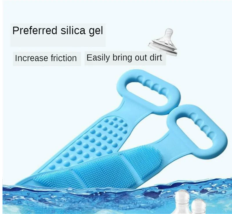 Magic Silicone Brushes Bath Towels Rubbing Back Mud Peeling Body Massage Shower Extended Scrubber Skin Clean Shower Brushes
Magic Silicone Brushes Bath Towels Rubbing Back Mud Peeling Body Massage Shower Extended Scrubber Skin Clean Shower Brushes