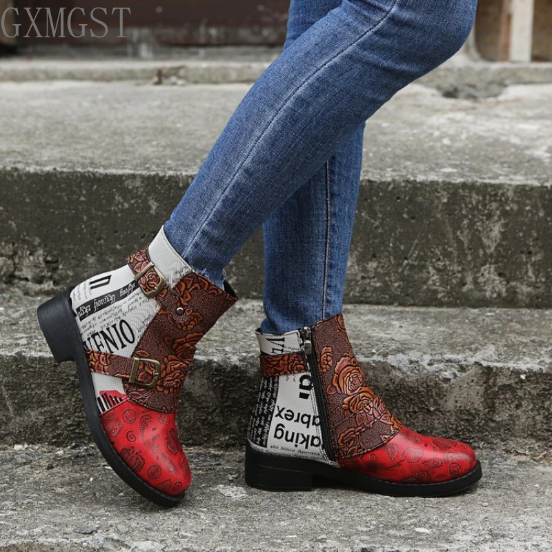 2021 New Autumn Winter New Fashion Embroidery Splicing Pu Women Boots Side Zipper Comfortable Leisure Hot Women Boots KP145
2021 New Autumn Winter New Fashion Embroidery Splicing Pu Women Boots Side Zipper Comfortable Leisure Hot Women Boots KP145