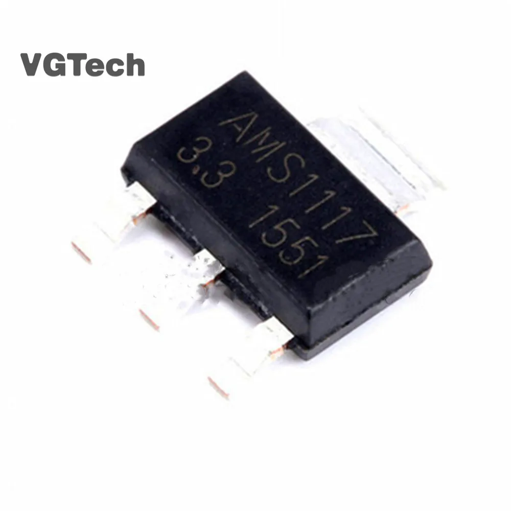 20PCS AMS1117 AMS1117-3.3V AMS1117-ADJ AMS1117-1.8 AMS1117-1.2 AMS1117-5.0 AMS1117-2.5 AMS1117-3.3 AMS1117-5.0 AMS1117-1.5
20PCS AMS1117 AMS1117-3.3V AMS1117-ADJ AMS1117-1.8 AMS1117-1.2 AMS1117-5.0 AMS1117-2.5 AMS1117-3.3 AMS1117-5.0 AMS1117-1.5