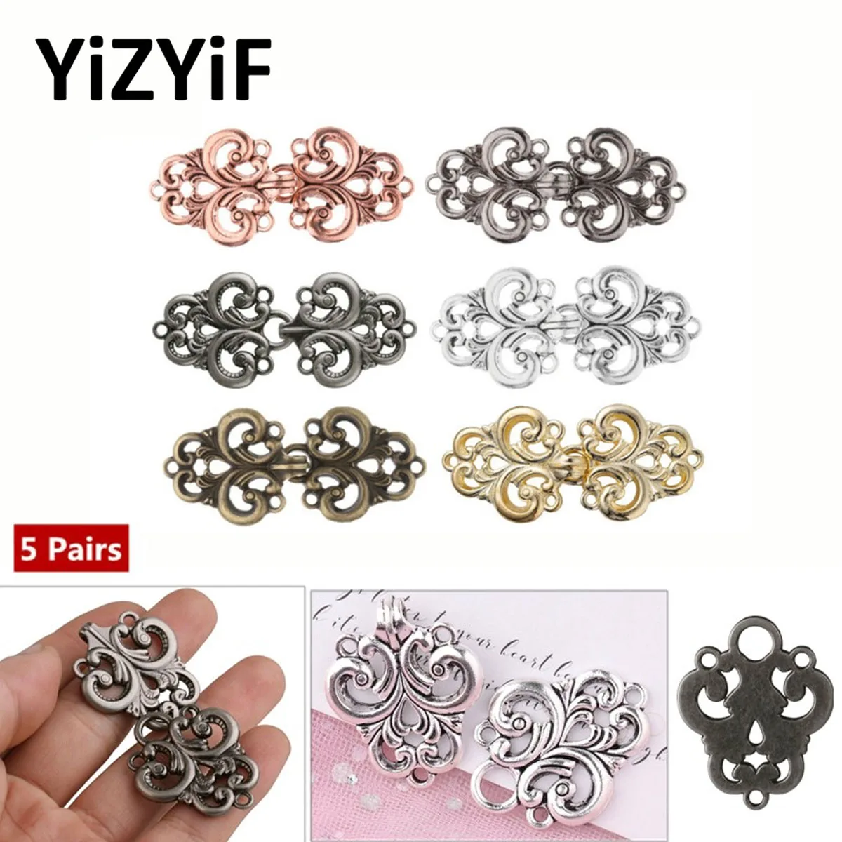 5 Pair Vintage Cardigan Clip Shawl Cheongsam Brooch Sweater Blouse Pin Duck Clip Pin Sewing Clasps Fasteners Buckle Brooch Pins
5 Pair Vintage Cardigan Clip Shawl Cheongsam Brooch Sweater Blouse Pin Duck Clip Pin Sewing Clasps Fasteners Buckle Brooch Pins