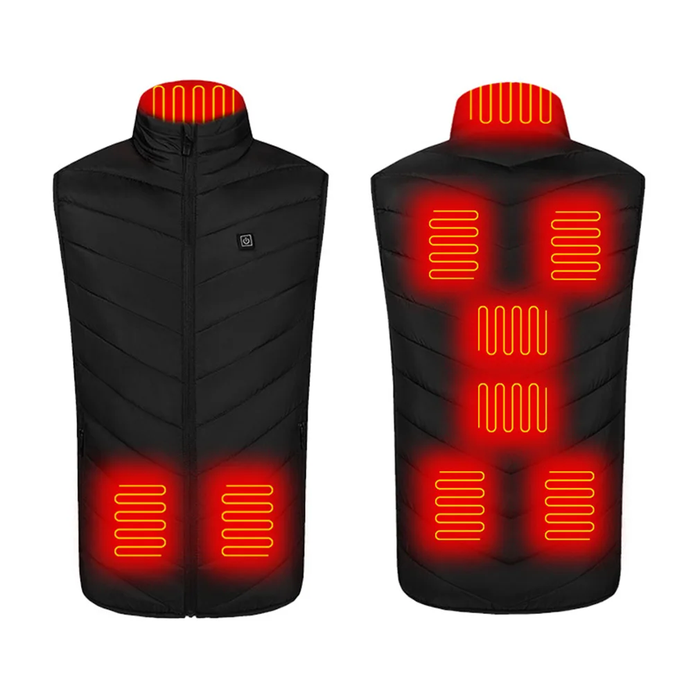 9 Places Heated Vest Men Women Usb Heated Jacket Heating Vest Thermal Clothing Hunting Vest Winter Heating Jacket
9 Places Heated Vest Men Women Usb Heated Jacket Heating Vest Thermal Clothing Hunting Vest Winter Heating Jacket