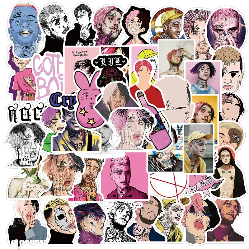 10/30/50Pcs Singer Rapper Lil Peep Graffiti Waterproof Stickers Motorcycle Bicycle Helmet Motor Laptop Kid Classic Toys Gifts
10/30/50Pcs Singer Rapper Lil Peep Graffiti Waterproof Stickers Motorcycle Bicycle Helmet Motor Laptop Kid Classic Toys Gifts