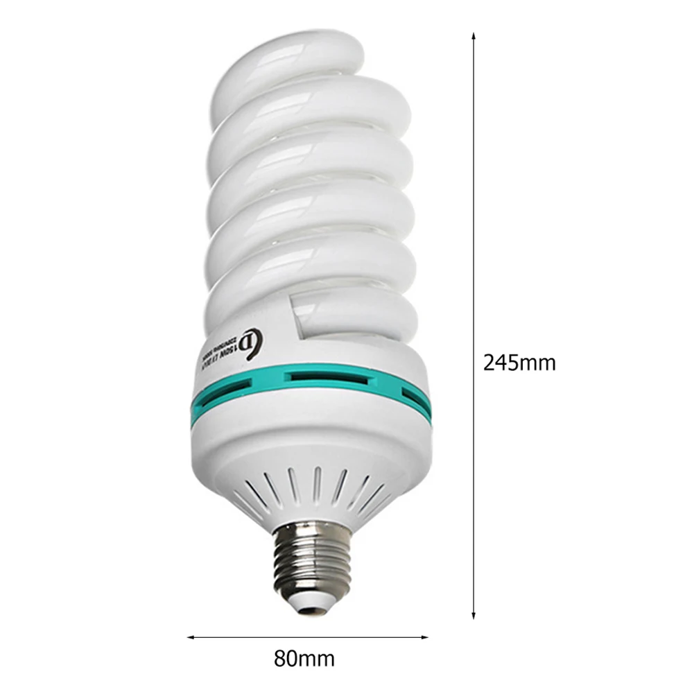 E27 150W 5500K Photographic Lighting Bulb Photo Studio Energy-Saving Luminaire Professional Fill Light For Photography Studio
E27 150W 5500K Photographic Lighting Bulb Photo Studio Energy-Saving Luminaire Professional Fill Light For Photography Studio