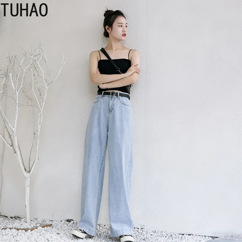 TUHAO Autumn Womens Wide Leg Pant Jeans Woman Cargo Jeans Women Street Wear Casual Denim Pencil Pants Female Trousers WM52
TUHAO Autumn Womens Wide Leg Pant Jeans Woman Cargo Jeans Women Street Wear Casual Denim Pencil Pants Female Trousers WM52