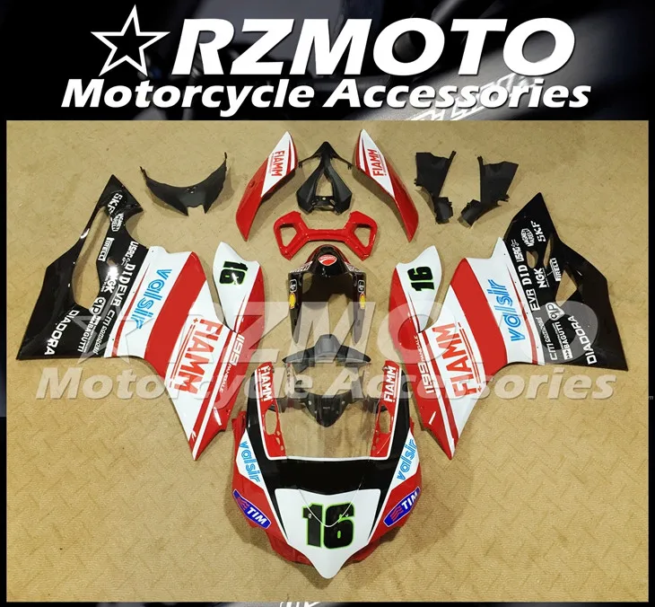 Injection Mold New ABS Whole Fairings Kits For Ducati 899 1199 Panigale 2012 2013 2014 12 13 14 Bodywork set 16
Injection Mold New ABS Whole Fairings Kits For Ducati 899 1199 Panigale 2012 2013 2014 12 13 14 Bodywork set 16