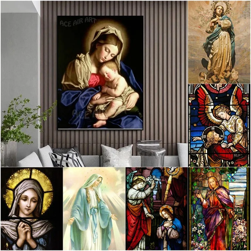 5D DIY Embroidery Full Display Diamond Painting Virgin Mary Picture Of Rhinestones Mosaic Religious Icon Art Home Decoration Gif
5D DIY Embroidery Full Display Diamond Painting Virgin Mary Picture Of Rhinestones Mosaic Religious Icon Art Home Decoration Gif
