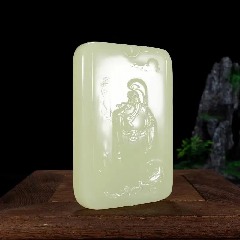 Натуральный односторонний резной кулон Guan Yu, Очаровательная бижутерия, женское ручное резьбовое ожерелье для женщин и мужчин, модные аксес...
Натуральный односторонний резной кулон Guan Yu, Очаровательная бижутерия, женское ручное резьбовое ожерелье для женщин и мужчин, модные аксес...