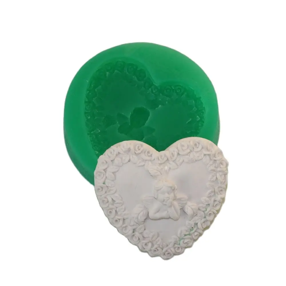 DIY Cake Candy Decorating Tools Baking Moulds Cake Cup Mold Rose Wreath Angel Silicone Molds
DIY Cake Candy Decorating Tools Baking Moulds Cake Cup Mold Rose Wreath Angel Silicone Molds