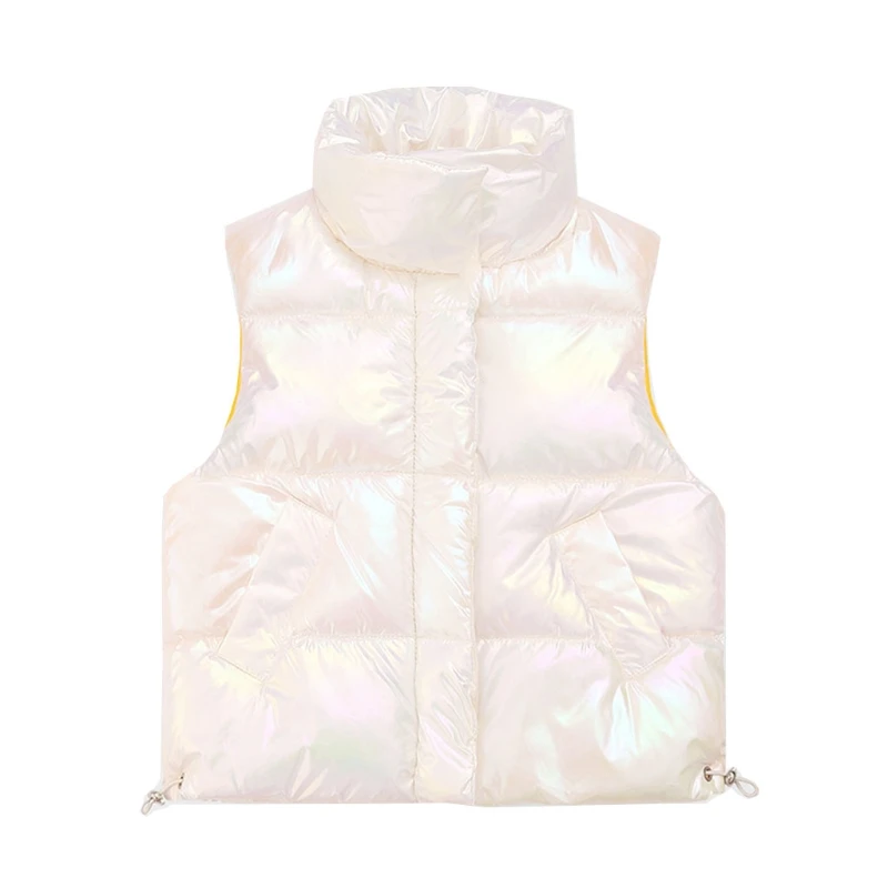 Children down vest Autumn Winter Kid Toddler Colorful Shiny Waistcoat Sleeveless Jacket Cotton Clothes Coat Outerwear zipper 
Children down vest Autumn Winter Kid Toddler Colorful Shiny Waistcoat Sleeveless Jacket Cotton Clothes Coat Outerwear zipper