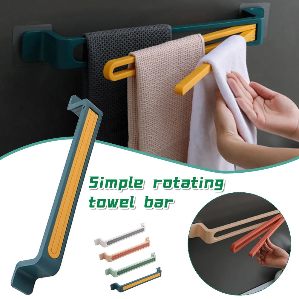 Towel Rack Free Perforation Nordic Style Hanger Toilet Bathroom Rack Folding Activity Rotating Towel Bar Double Rod Dropshipping
Towel Rack Free Perforation Nordic Style Hanger Toilet Bathroom Rack Folding Activity Rotating Towel Bar Double Rod Dropshipping