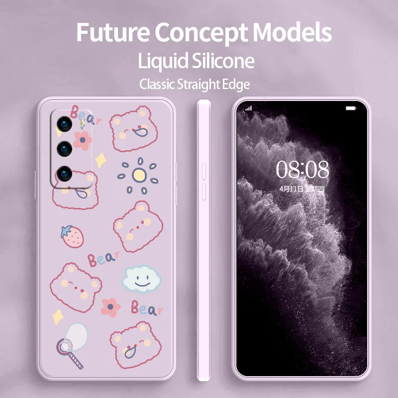 Jane Bear Phone Case For Huawei P40 P30 P20 Pro Lite Mate 40 30 20 Pro Lite P Smart 2021 Y7A Liquid Silicone Cover
Jane Bear Phone Case For Huawei P40 P30 P20 Pro Lite Mate 40 30 20 Pro Lite P Smart 2021 Y7A Liquid Silicone Cover