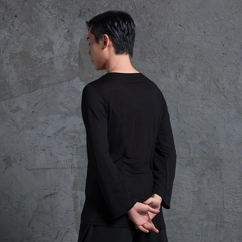 Men'S Latin Dance Clothes Professional Modern Dance Long-Sleeved Shirts Male Adult Rumba Cha-Cha Samba Latin Dancewear DN6698 
Men'S Latin Dance Clothes Professional Modern Dance Long-Sleeved Shirts Male Adult Rumba Cha-Cha Samba Latin Dancewear DN6698