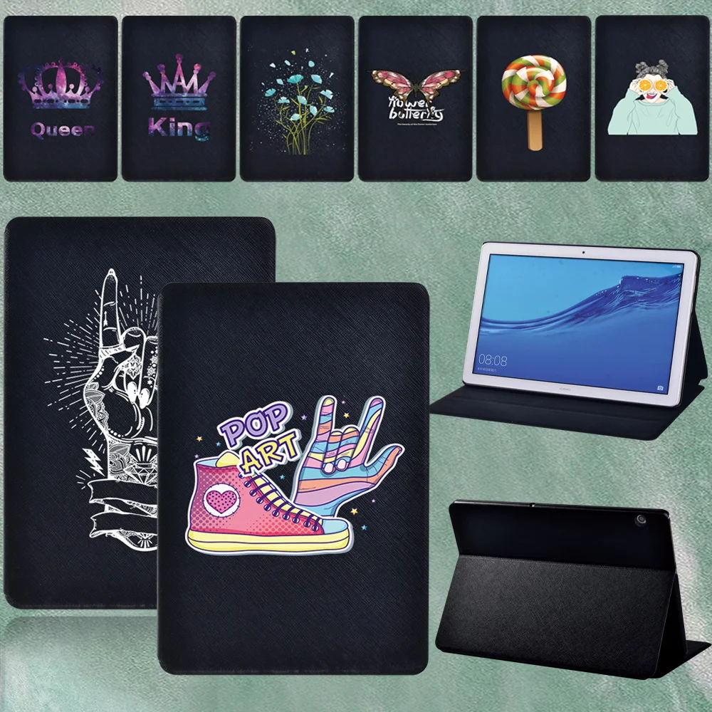 Case for Huawei MediaPad M5 10.8"/M5 Lite 10.1"/T3 8.0/T3 10 9.6" /T5 10 10.1" Tablet Pu Leather Cover Case + Pen 
Case for Huawei MediaPad M5 10.8"/M5 Lite 10.1"/T3 8.0/T3 10 9.6" /T5 10 10.1" Tablet Pu Leather Cover Case + Pen