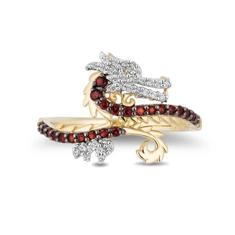 Foydjew New Gold Plated Full Zircon Domineering Chinese Dragon Rings Two-color Zircon Ring For Women Personalized Gifts
Foydjew New Gold Plated Full Zircon Domineering Chinese Dragon Rings Two-color Zircon Ring For Women Personalized Gifts