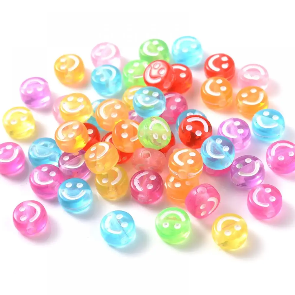 50Pcs/Lot 7mm 10mm Colorful Transparent Acrylic Beads Round Flat Loose Spacer Beads For Jewelry Making DIY Bracelet Necklace
50Pcs/Lot 7mm 10mm Colorful Transparent Acrylic Beads Round Flat Loose Spacer Beads For Jewelry Making DIY Bracelet Necklace