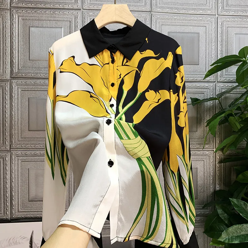 New arrival Women's High quality Floral print Long sleeves Shirts Chic OL elegant Shirt blouses tops C040
New arrival Women's High quality Floral print Long sleeves Shirts Chic OL elegant Shirt blouses tops C040