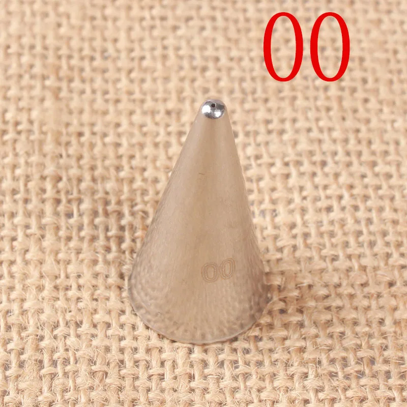 00# Extra Fine Writing Drawing Cream Decorating Mouth Seamless 304 Stainless Steel Cake Baking Tool Small Number
00# Extra Fine Writing Drawing Cream Decorating Mouth Seamless 304 Stainless Steel Cake Baking Tool Small Number