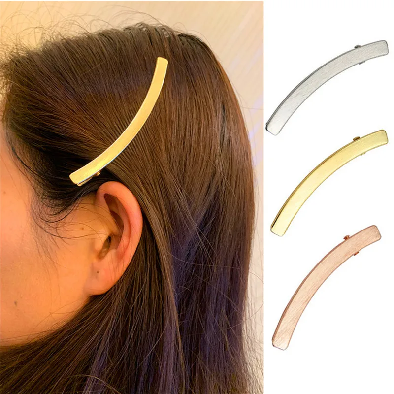 2 Pcs Female Banana Clip Hair Barrettes Girl 8Cm Popular Camber Metal Sild Clips Hairpins For Hair Women
2 Pcs Female Banana Clip Hair Barrettes Girl 8Cm Popular Camber Metal Sild Clips Hairpins For Hair Women