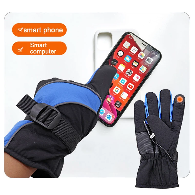 Women Men Heated Gloves Warm Thermal Windproof Motorcycle Snowboard Touch Screen Gloves For Camping Hiking Skiing
Women Men Heated Gloves Warm Thermal Windproof Motorcycle Snowboard Touch Screen Gloves For Camping Hiking Skiing