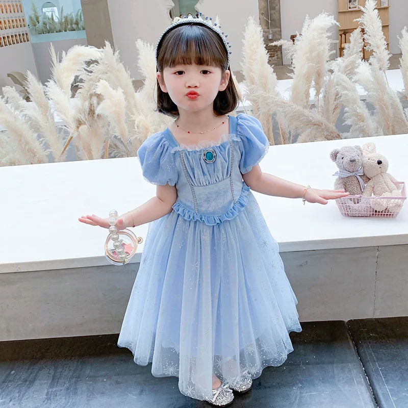 Princess Cosplay Dress Sequins Ball Gown Elegent Party Clothing Girl Kids Halloween Fancy Costume Queen Party Gown Tulle Dress
Princess Cosplay Dress Sequins Ball Gown Elegent Party Clothing Girl Kids Halloween Fancy Costume Queen Party Gown Tulle Dress