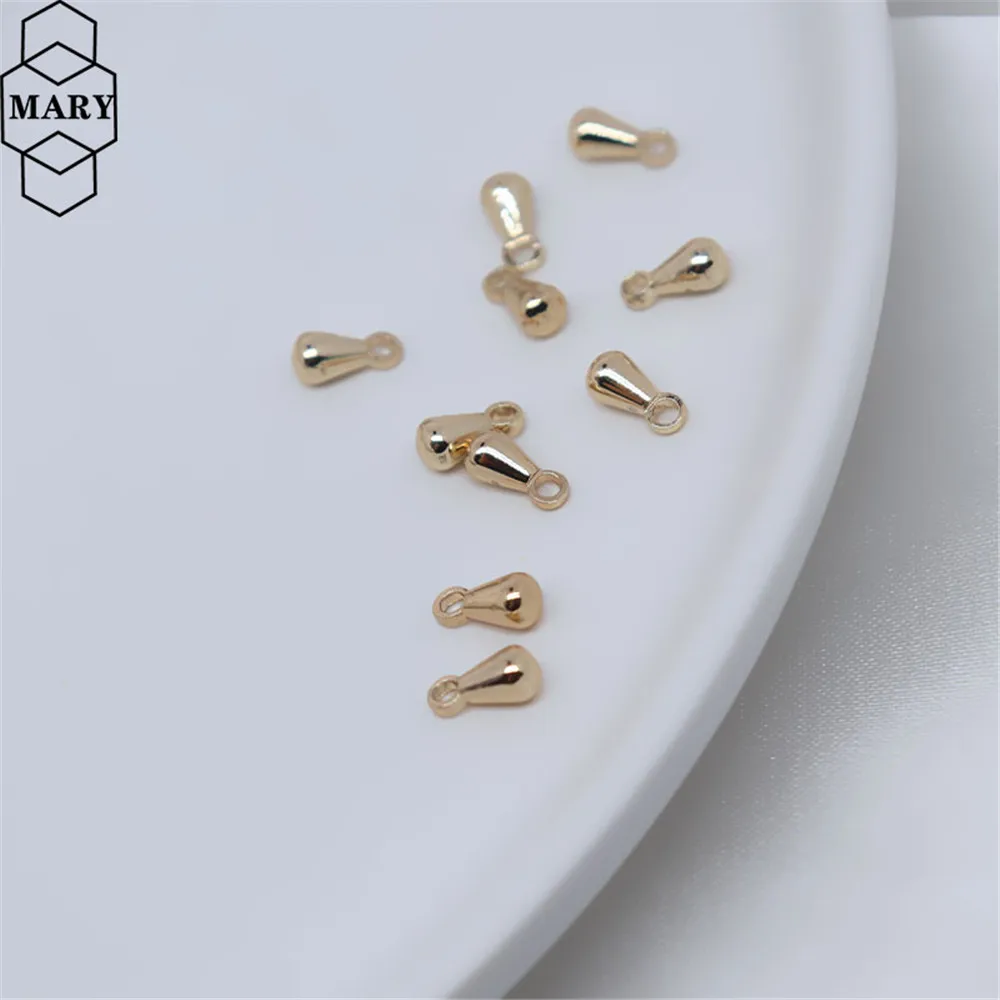 Real 14K gold Plated Water drop DIY handmade accessories material versatile glossy small pendant necklace pendant tail
Real 14K gold Plated Water drop DIY handmade accessories material versatile glossy small pendant necklace pendant tail