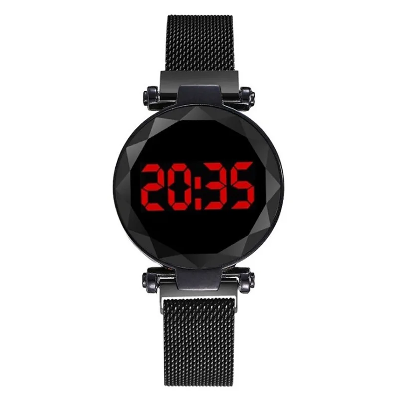 2021 New Korean Style Touch Led Magnet Mesh Strap Watch Women's Casual Simple Lazy Student Watch Women womens watches
2021 New Korean Style Touch Led Magnet Mesh Strap Watch Women's Casual Simple Lazy Student Watch Women womens watches