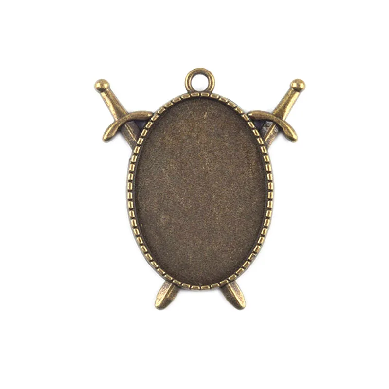 Antique Bronze Cabochon Setting Pendant Trays Blanks Bezel Inner 25*35mm Women Jewelry Findings Accessories Wholesale 10pcs/lot
Antique Bronze Cabochon Setting Pendant Trays Blanks Bezel Inner 25*35mm Women Jewelry Findings Accessories Wholesale 10pcs/lot