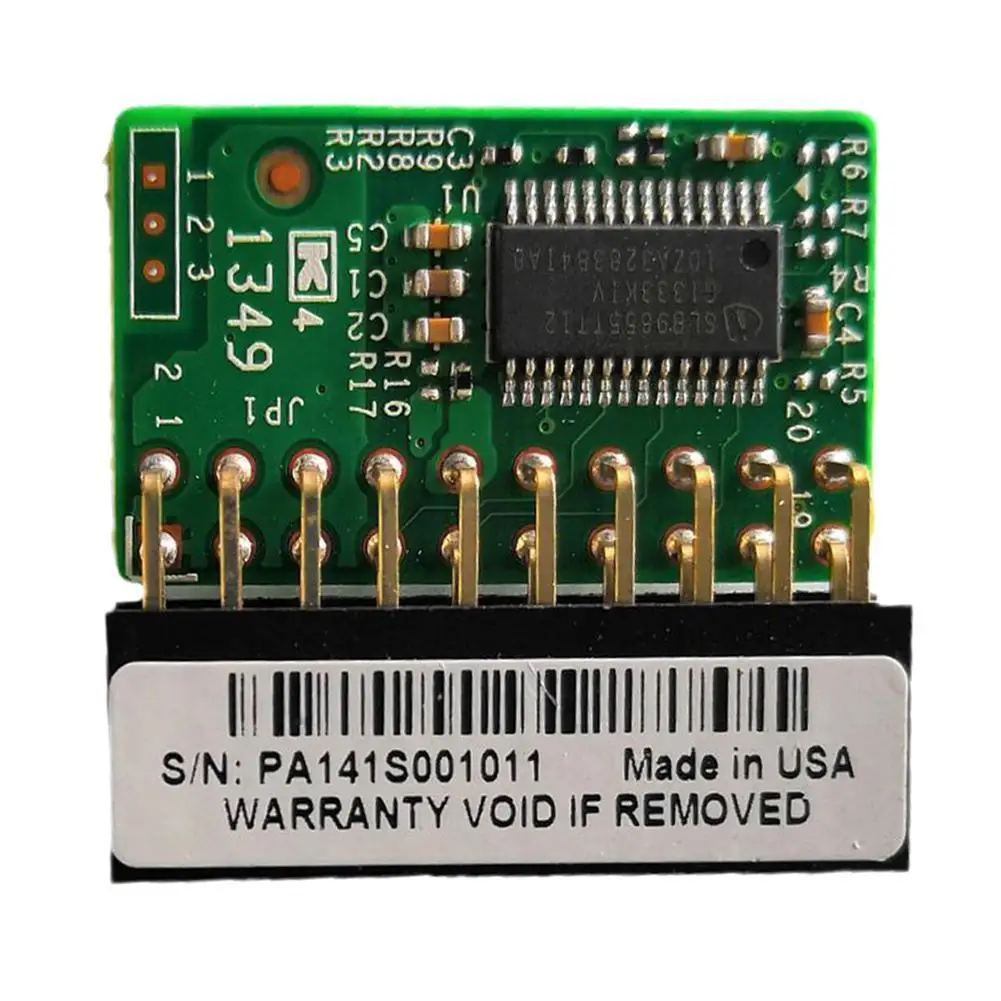 Disassemble Used 90% New For AOM-TPM-9655V For Supermicro Server Security Add On 20-Pin - TPM 1.2 Trusted Module
Disassemble Used 90% New For AOM-TPM-9655V For Supermicro Server Security Add On 20-Pin - TPM 1.2 Trusted Module