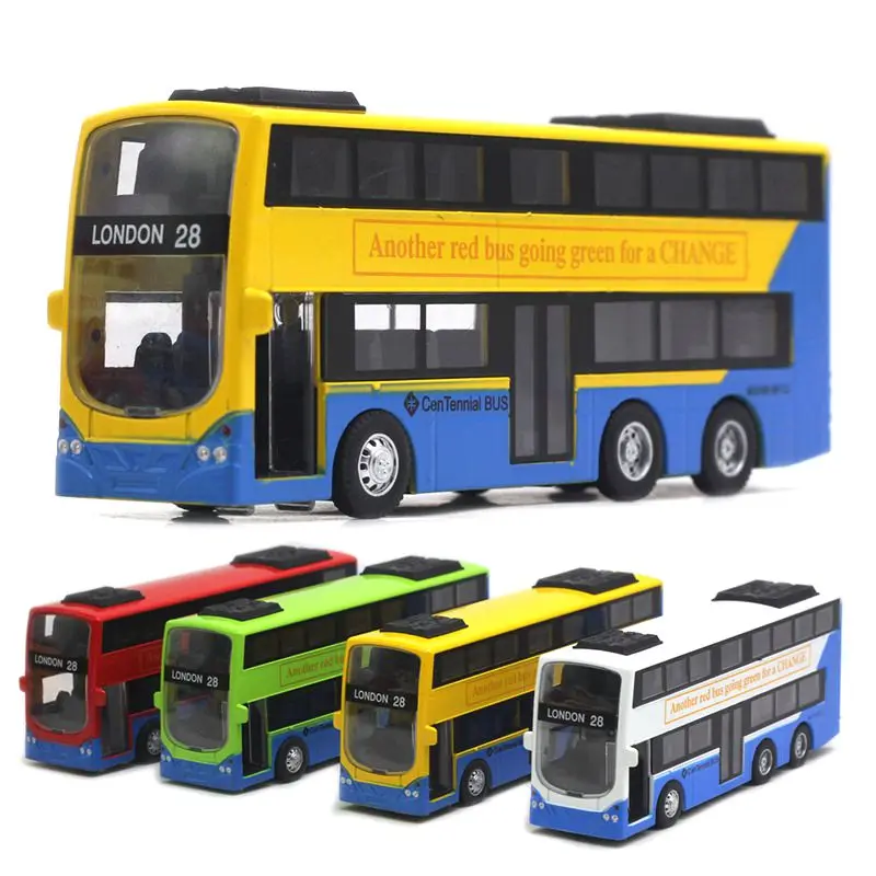 Alloy Bus Model Double Decker London Tour Bus Diecast And Plastic Body 4 Colors Pull Back And Return W/Light Indoor Toy
Alloy Bus Model Double Decker London Tour Bus Diecast And Plastic Body 4 Colors Pull Back And Return W/Light Indoor Toy