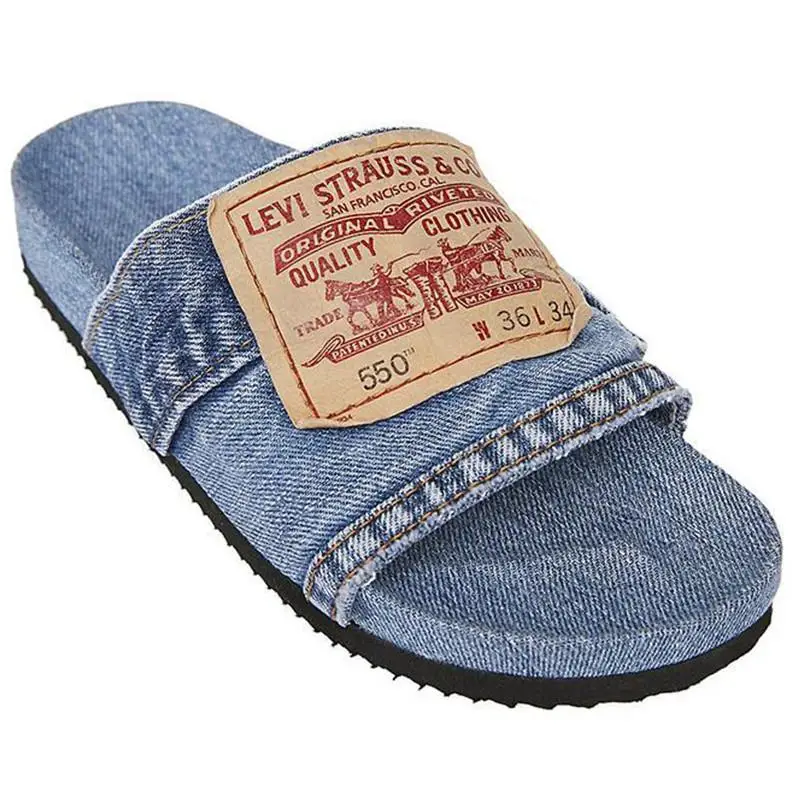 Women's Classic Casual Denim Set Open-toed Flat Heel Comfortable Lightweight and Fashionable Summer Sandals and Slippers XM177
Women's Classic Casual Denim Set Open-toed Flat Heel Comfortable Lightweight and Fashionable Summer Sandals and Slippers XM177