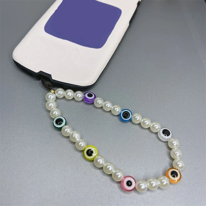 Ins Korean Style Acrylic Mobile Phone Chain White Imitation Pearl Phone Anti-lost Wrist Lanyard Mobile Girls Outdoor Key Lanyard
Ins Korean Style Acrylic Mobile Phone Chain White Imitation Pearl Phone Anti-lost Wrist Lanyard Mobile Girls Outdoor Key Lanyard