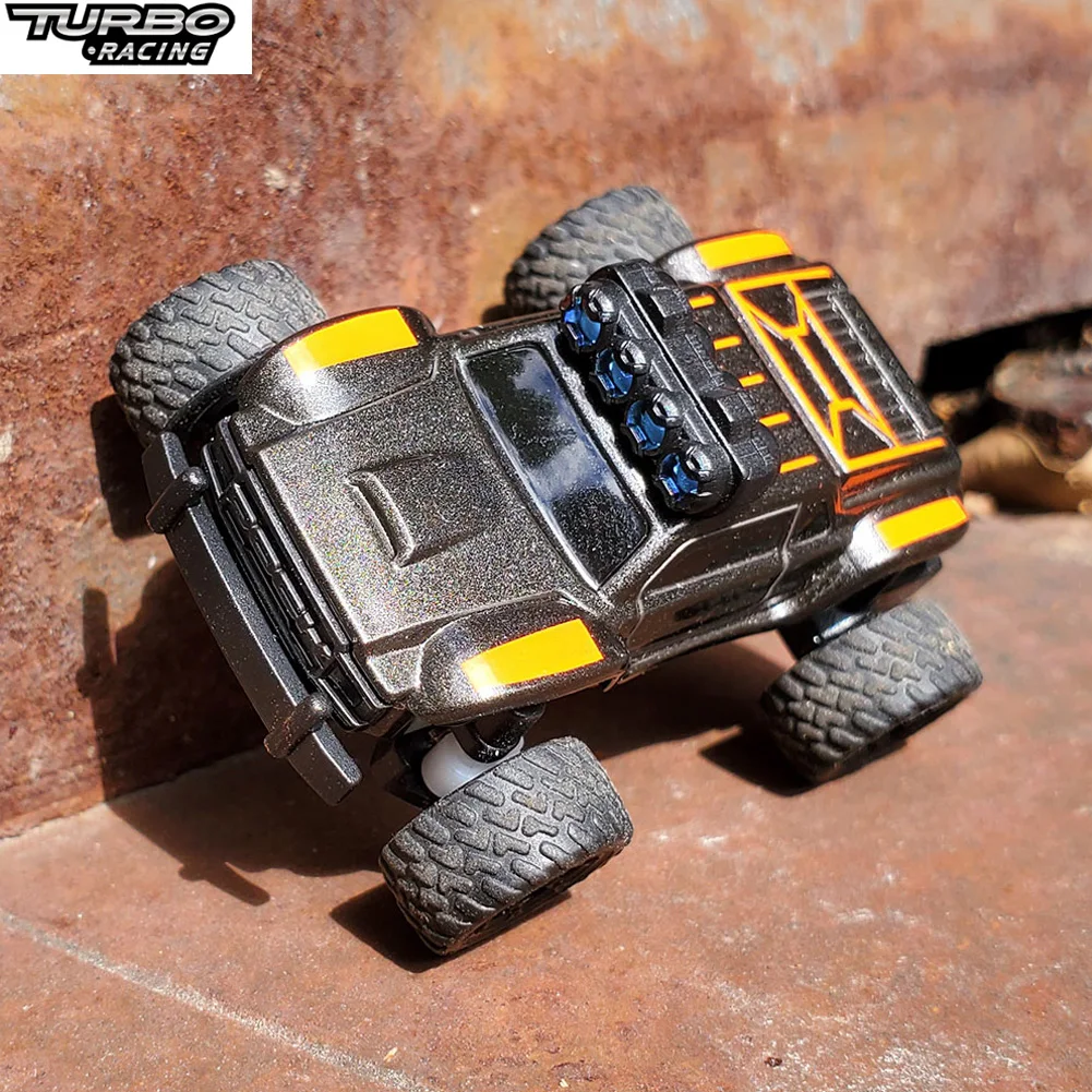Turbo Racing Baby Monster 1:76 Scale Monster Truck Car Mini Full Proportional RTR 2.4GHZ Remote Control Type-C Charging for Gift
Turbo Racing Baby Monster 1:76 Scale Monster Truck Car Mini Full Proportional RTR 2.4GHZ Remote Control Type-C Charging for Gift