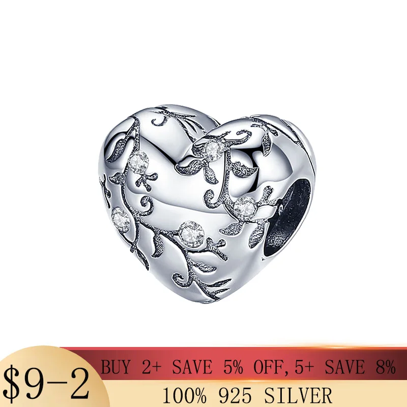 European Patterns Heart Beads Charm Silver 925 Original Pastoral Style Retro Flower Charms Jewelry DIY 2021 New
European Patterns Heart Beads Charm Silver 925 Original Pastoral Style Retro Flower Charms Jewelry DIY 2021 New