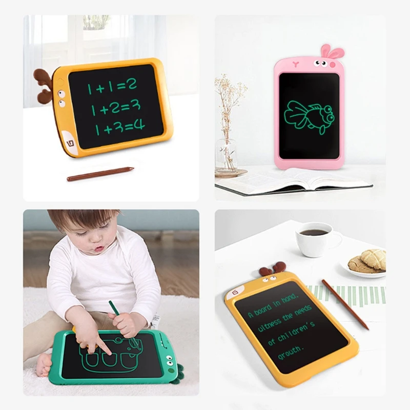 Portable 10.5inch LCD Writing Tablet Cartoon Animal Shape Children Drawing Graffiti Board Electronic Painting Blackboad
Portable 10.5inch LCD Writing Tablet Cartoon Animal Shape Children Drawing Graffiti Board Electronic Painting Blackboad