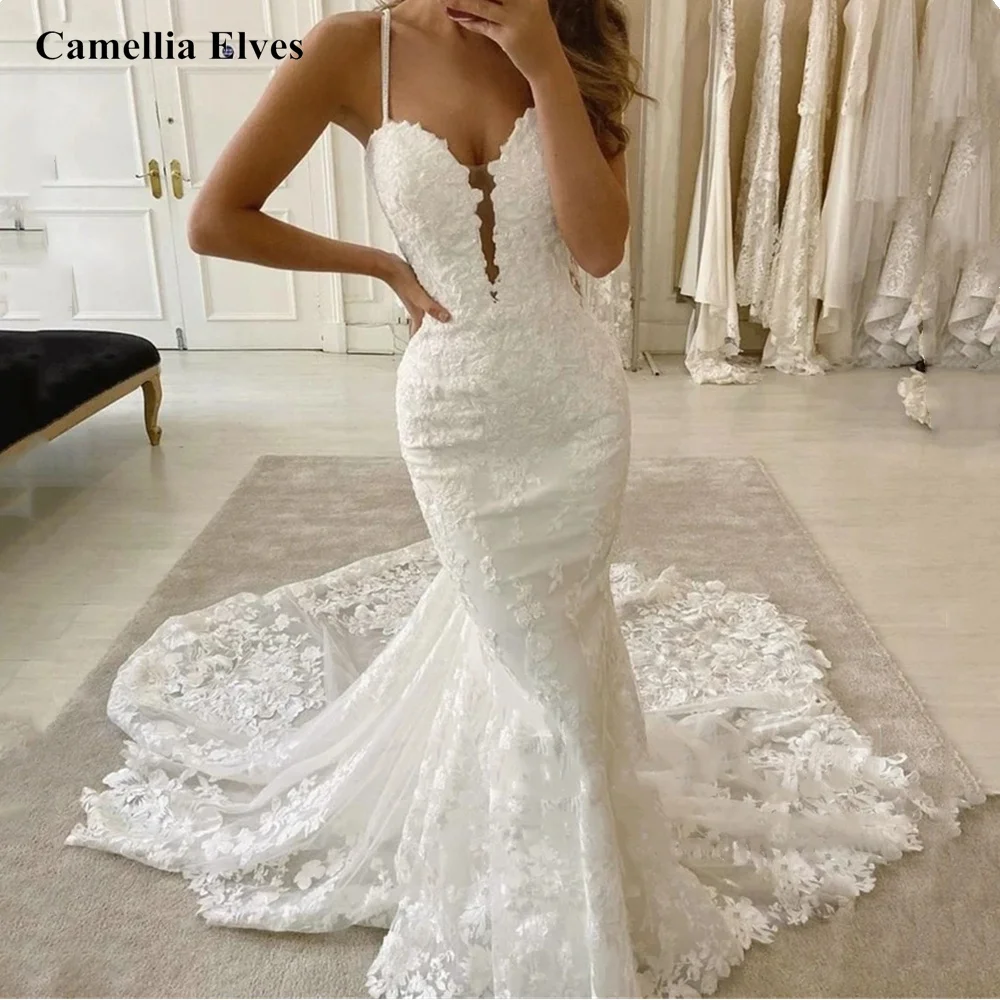 Luxury Lace Mermaid Wedding Dresses 2022 Lace Appliques Court Train Bridal Robes Wedding Gowns Bride Dress Vestidos De Novia
Luxury Lace Mermaid Wedding Dresses 2022 Lace Appliques Court Train Bridal Robes Wedding Gowns Bride Dress Vestidos De Novia