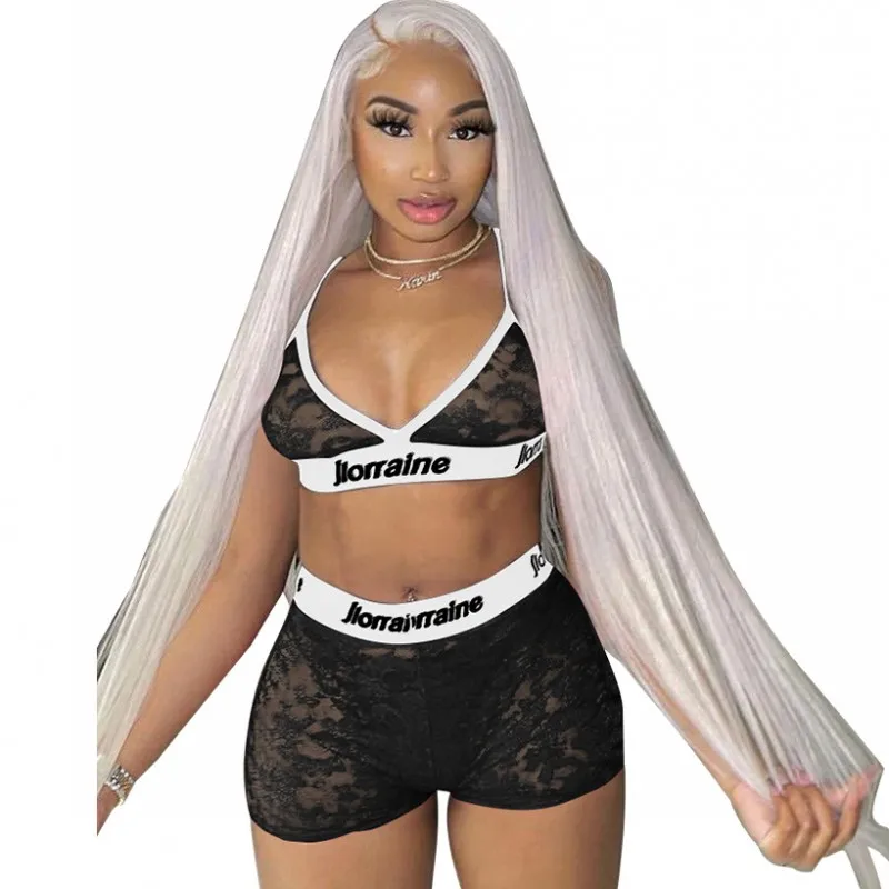 Two Piece Swimsuit Bikini Set Women Bra And Shorts Bathing Suit 2021 Letter Print Beach Sexy Mesh Tracksuit Bikini Swimwear Set
Two Piece Swimsuit Bikini Set Women Bra And Shorts Bathing Suit 2021 Letter Print Beach Sexy Mesh Tracksuit Bikini Swimwear Set