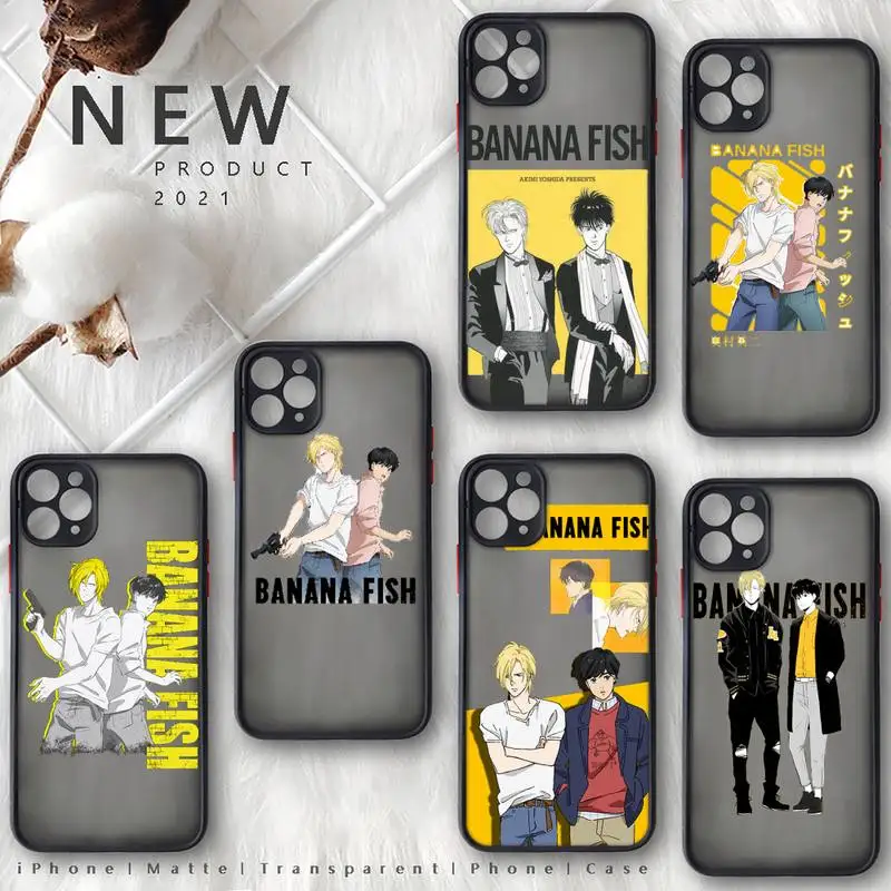 Banana Fish Anime art Japan Anime Phone Case matte transparent For iphone 7 8 11 12 plus mini x xs xr pro max cover
Banana Fish Anime art Japan Anime Phone Case matte transparent For iphone 7 8 11 12 plus mini x xs xr pro max cover