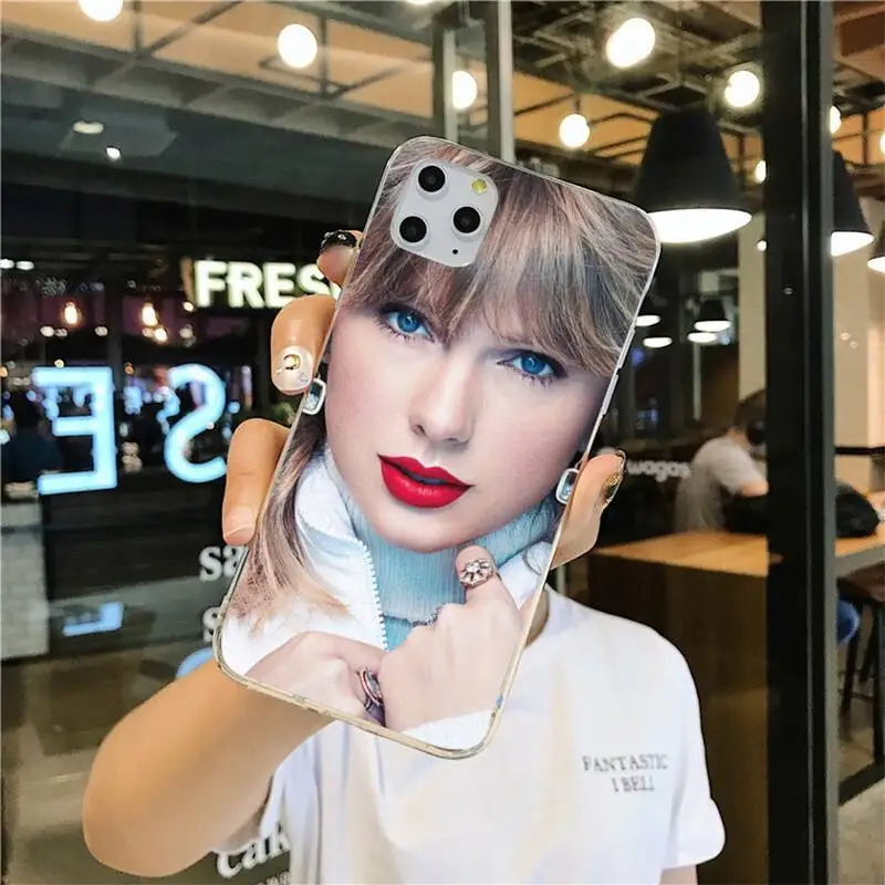 Taylor singer Clear Phone Case for iphone 12 pro max mini 11 pro XS MAX 8 7 6 6S Plus X 5S SE 2020 XR cover
Taylor singer Clear Phone Case for iphone 12 pro max mini 11 pro XS MAX 8 7 6 6S Plus X 5S SE 2020 XR cover