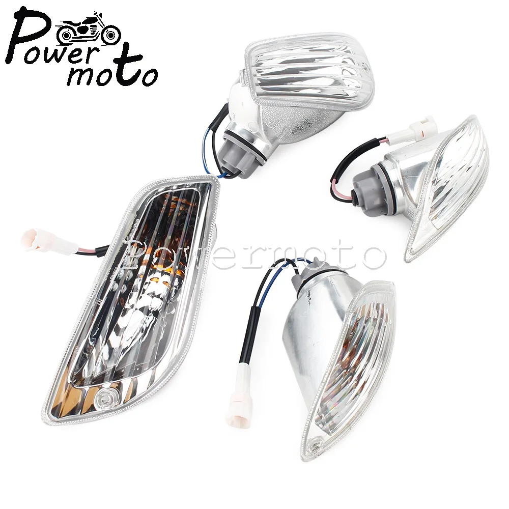 2 Pairs Flashing Lamp For Vespa Piaggio LX 50 125 150 2-Takt 4-Takt / Scooter Front Rear Turn Signal Lights Indicator Blinker |