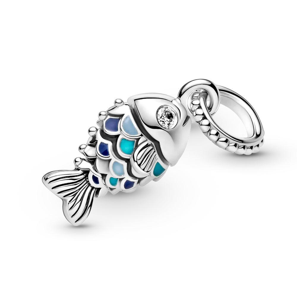 FORVIONA 100% 925 Sterling Silver Original Blue Scale Fish Ocean Pendant Fit Bracelet Bangle DIY Woman Jewelry Making
FORVIONA 100% 925 Sterling Silver Original Blue Scale Fish Ocean Pendant Fit Bracelet Bangle DIY Woman Jewelry Making