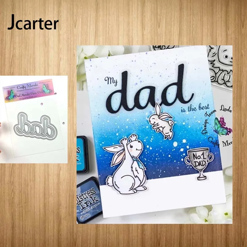 2021 New Dad Letters Frame Metal Cutting Dies Craft Handmade Knife Mould Blade Punch Stencils Dies Cut for Scrapbooking Model
2021 New Dad Letters Frame Metal Cutting Dies Craft Handmade Knife Mould Blade Punch Stencils Dies Cut for Scrapbooking Model