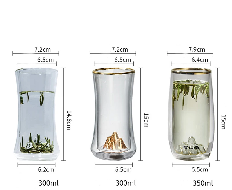 Home office teaware Heat Resistant glass cup double layer tea cups morning water glass 210402-07
Home office teaware Heat Resistant glass cup double layer tea cups morning water glass 210402-07