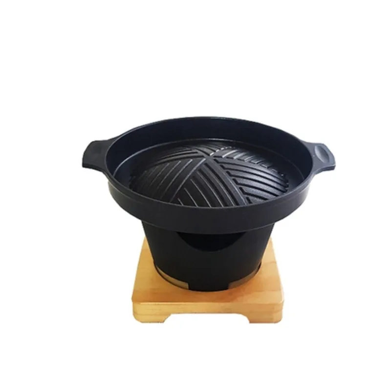 Meat Roasting Pan Solid Alcohol Stove Non-Stick Mini Outdoor Grill Round Small Barbecue Plate Pot Set Cooking Tool Sets
Meat Roasting Pan Solid Alcohol Stove Non-Stick Mini Outdoor Grill Round Small Barbecue Plate Pot Set Cooking Tool Sets