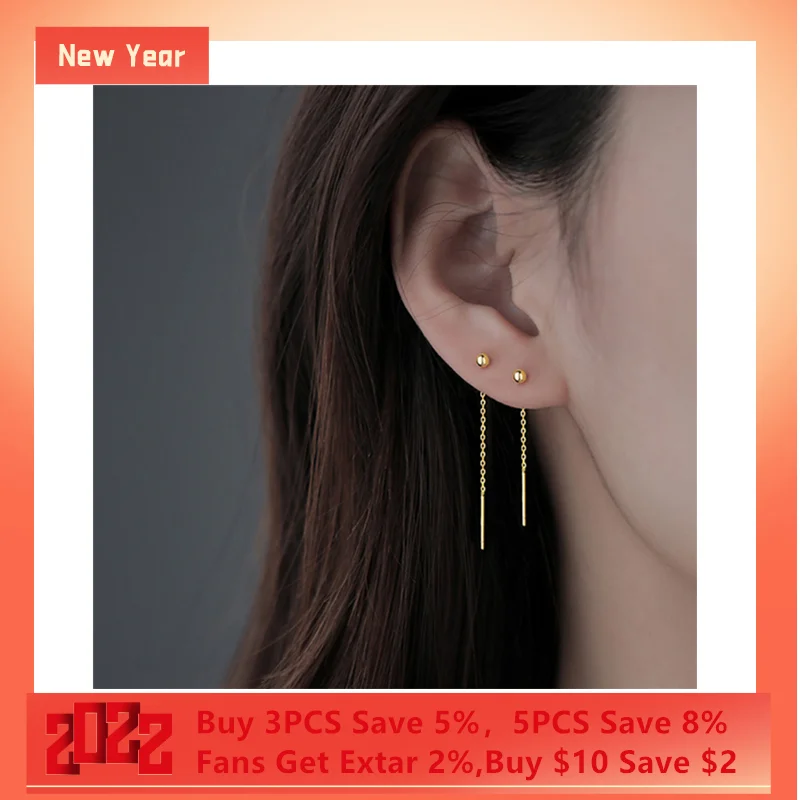 MC Korean 1Pair Round beads Stud Earrings For Women Girls Elegant Tassel 3.5/4.5/5.5cm Luxury Temperament Piercing Party Jewelry
MC Korean 1Pair Round beads Stud Earrings For Women Girls Elegant Tassel 3.5/4.5/5.5cm Luxury Temperament Piercing Party Jewelry
