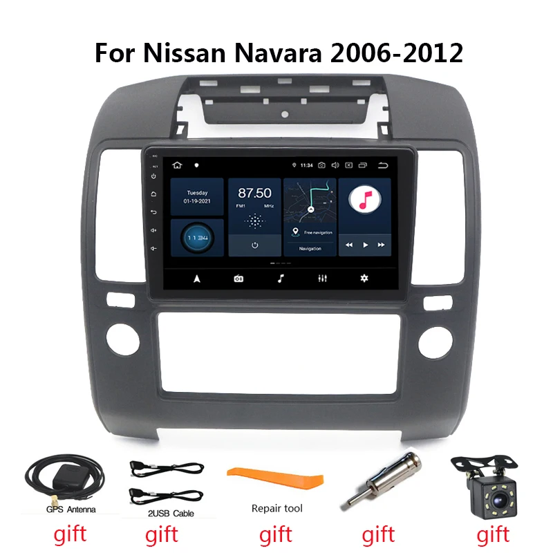 9" Android Compatible Car Stereo 2 Din Head Unit For Nissan Navara 2006-2012 Auto Radio Carplay GPS Navigation BT Audio Player
9" Android Compatible Car Stereo 2 Din Head Unit For Nissan Navara 2006-2012 Auto Radio Carplay GPS Navigation BT Audio Player